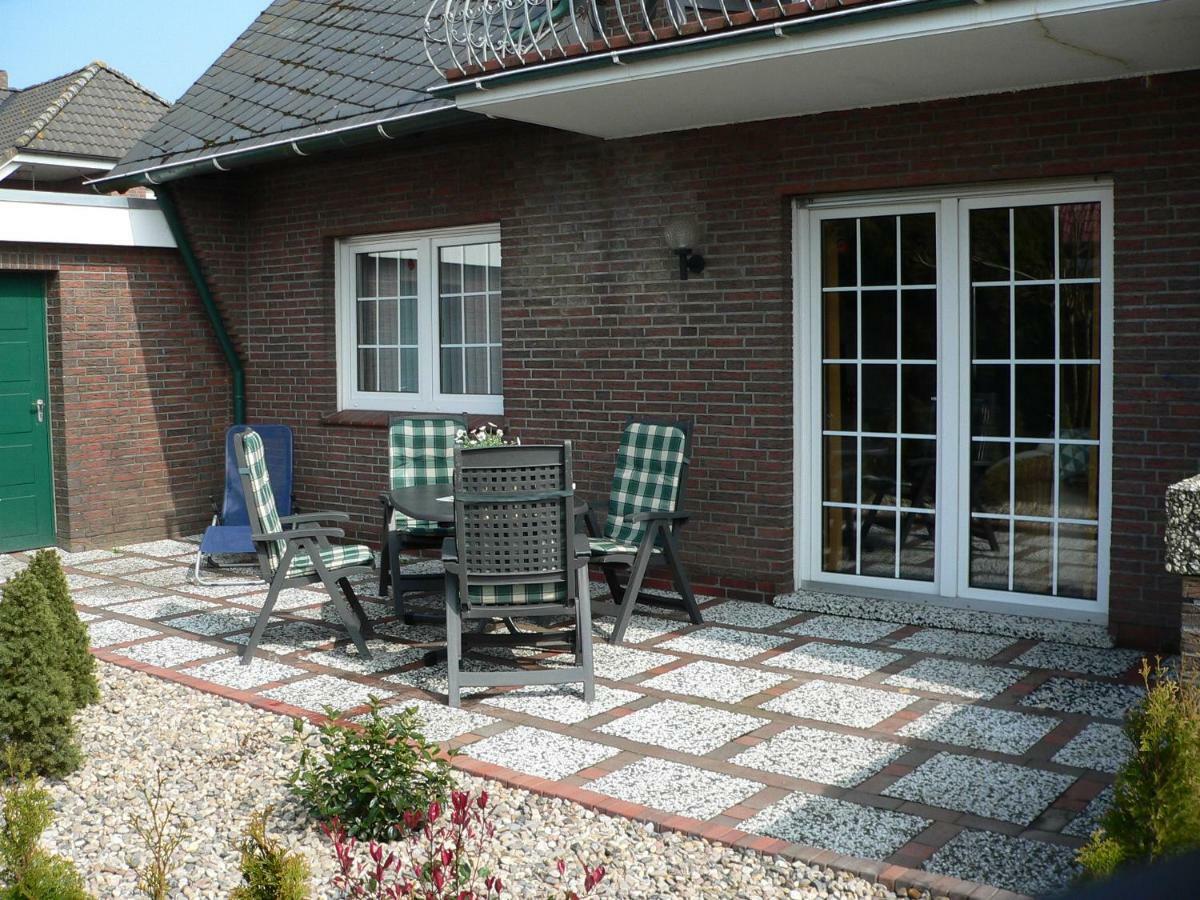 Hausnordlicht Fewo 1 Dornum Buitenkant foto